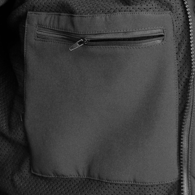 Schwarze Elite Security Softshell - Ares