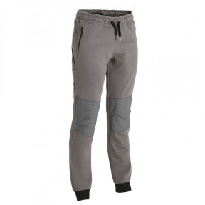 JOGGING-HOSE AUS FLEECE PULS GRAU AN - MOLINEL