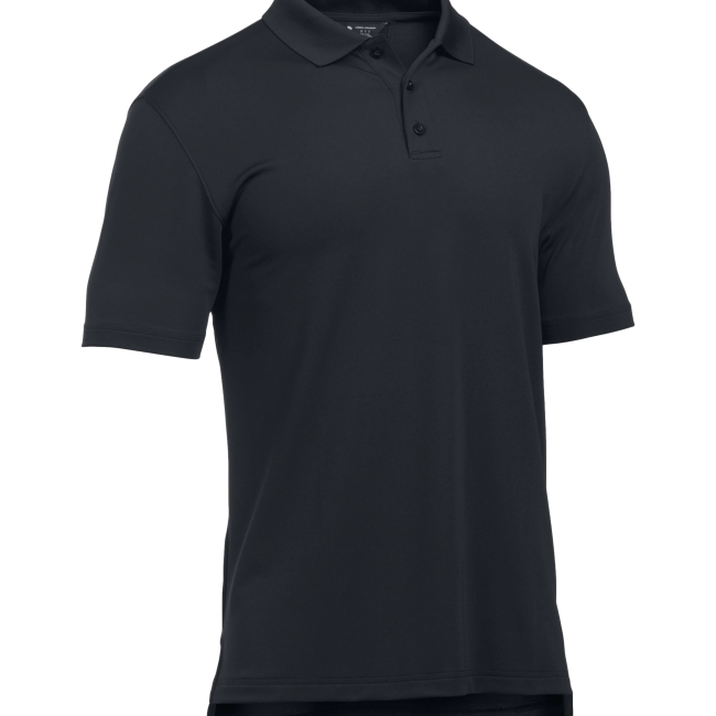 UA TACTICAL PERFORMANCE POLO HOMME NOIR - Under Armour