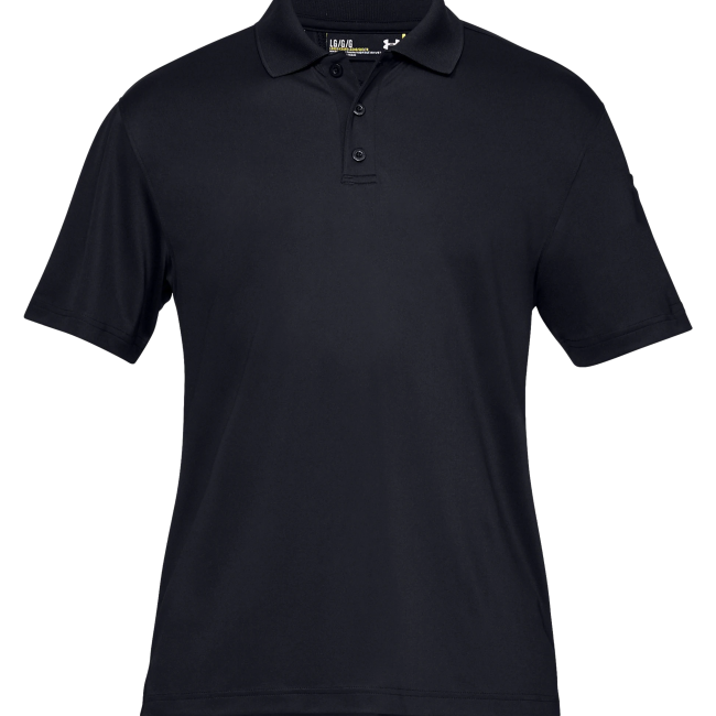 UA TACTICAL PERFORMANCE POLO HERREN SCHWARZ - Under Armour