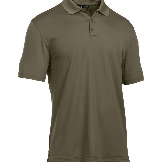 UA TACTICAL PERFORMANCE POLO HOMME VERT OLIVE - Under Armour