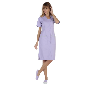 DAMESBLOUSE LAURENE KORTE MOUWEN PC LAURENE MC PARME/POMME - HASSON