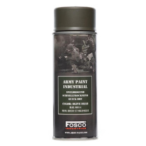 Bombe de peinture militaire Olive Drab 400 ml - Fosco Industries