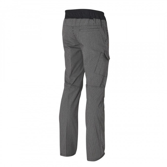 PANTALON HOMME FLEX'R CARREAUX NOIR & BLANC - MOLINEL