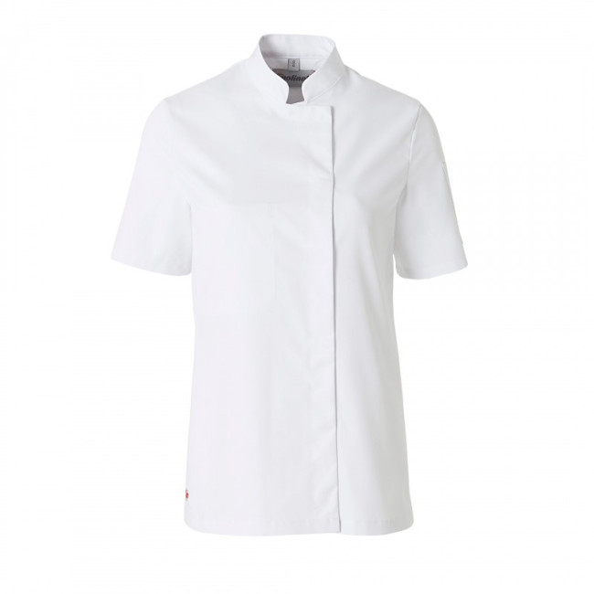 DAMESVEST KORTE MOUWEN BUSI WIT - MOLINEL