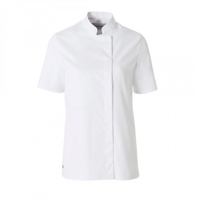 DAMESVEST KORTE MOUWEN BUSI WIT - MOLINEL