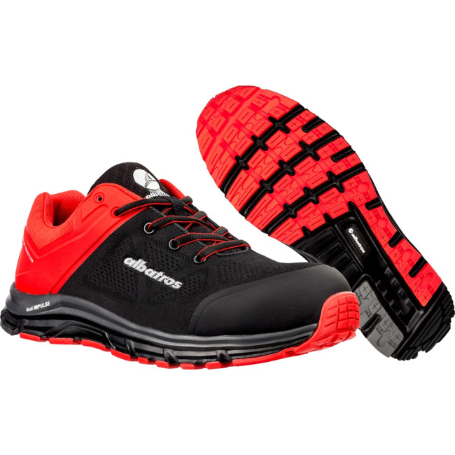 Chaussures de sécurité Lift Red Impulse Low S1P HRO SRA - Albatros