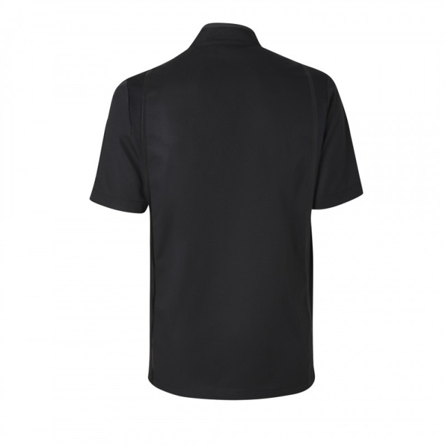 HEREN VEST KORTE MOUWEN BLACKSTITCH ZWART - MOLINEL