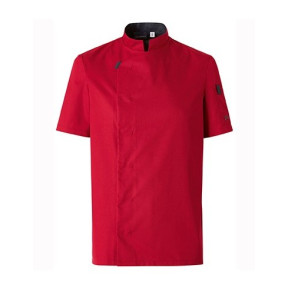VESTE HOMME MANCHES COURTES SHADE ROUGE RUBIS - MOLINEL