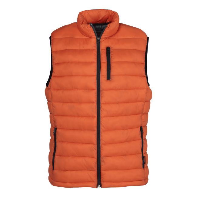 Gewatteerd gilet Trekking Oranje - CityGuard