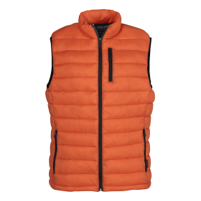 Gewatteerd gilet Trekking Oranje - CityGuard