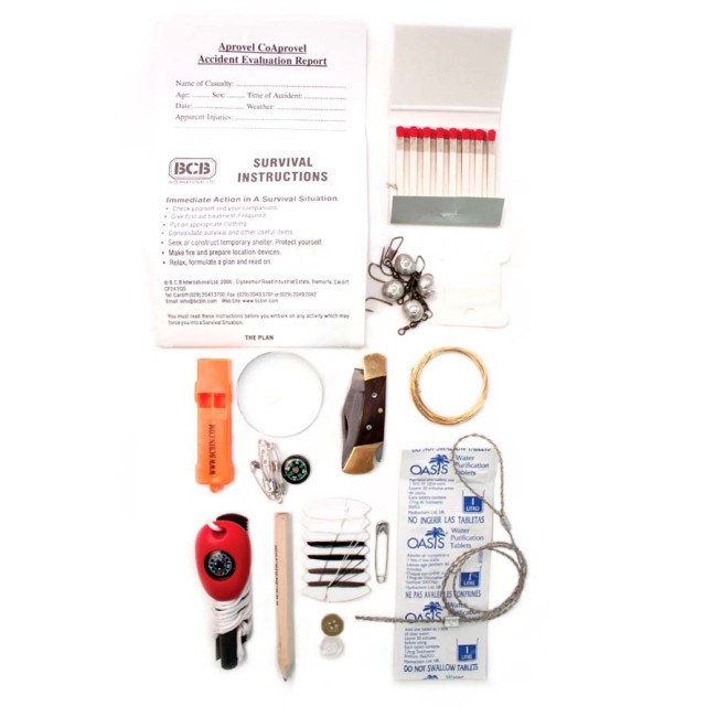 Trekkers survival kit CK015L - BCB