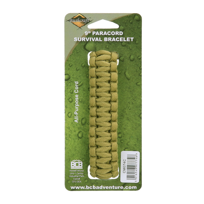 Paracord ijzeren gesp 9 inch coyote CM074C - BCB
