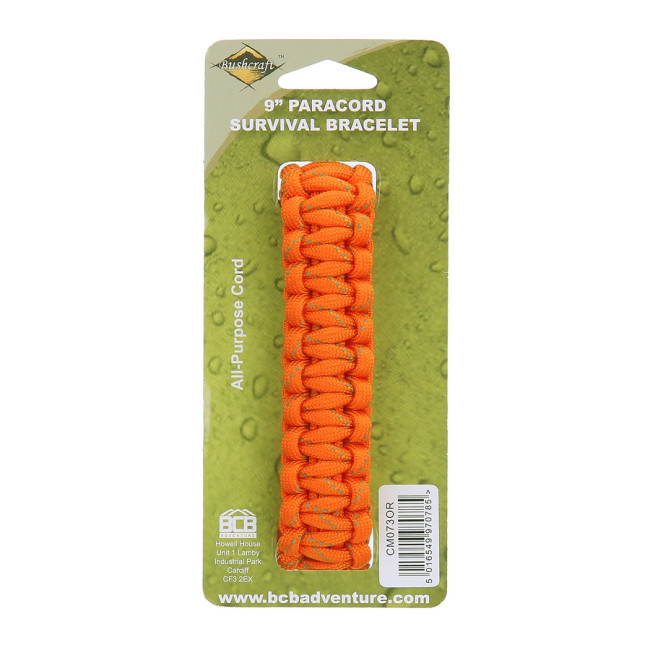 Paracord 9 inch oranje CM073OR - BCB