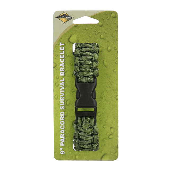 Paracord 9 inch green CM073G - BCB