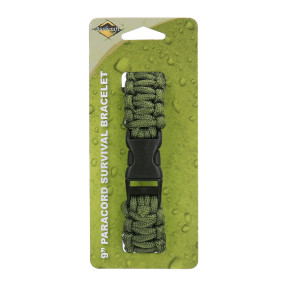Paracord 9 inch groen CM073G - BCB