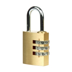 Combination padlock 25mm CJ560 - BCB