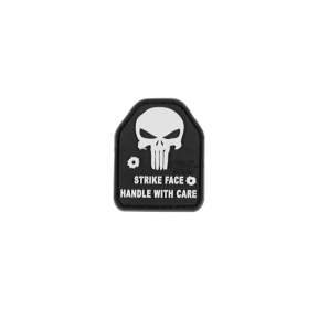 The Punisher Totenkopf Patch schwarz - JTG