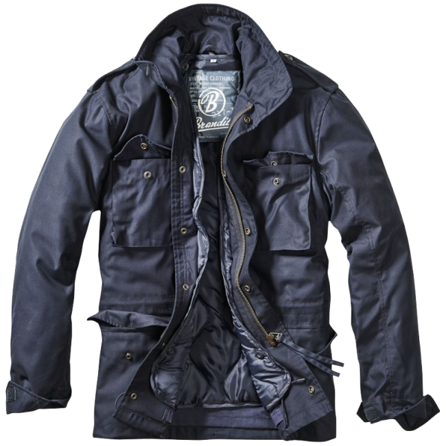 Veste Militaire M65 Classic Bleu marine - Brandit Veste Militaire M65 Classic Bleu marine - Brandit