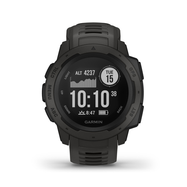 Zegarek GPS Garmin Instinct Wielofunkcyjny - Szary Grafit