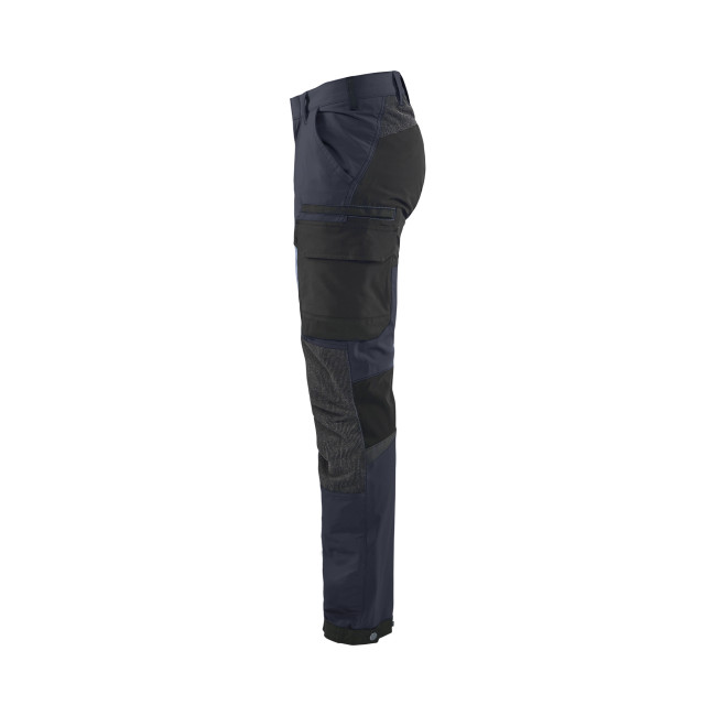 Wartungs-Stretchhose 4D Dunkelblau/Schwarz - Blaklader