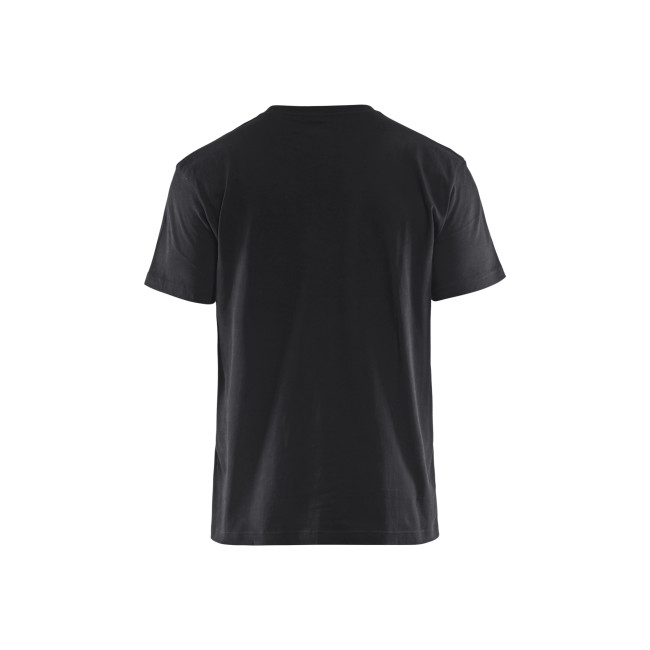 T-shirt bicolore Noir/Gris foncé - Blaklader