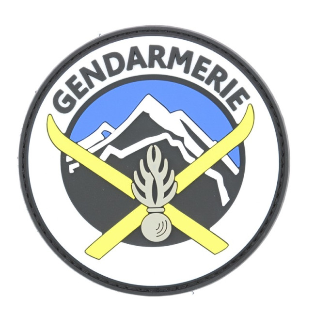 Ecusson PVC Gendarmerie HAUTE MONTAGNE - Cholet