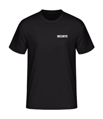 Tee-shirt SECURITE Noir imprimé - Vetsecurite