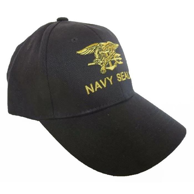 Baseball cap Navy Seals Schwarz - Fostex Garments