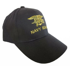 Baseballcap Navy Seals Zwart - Fostex Garments