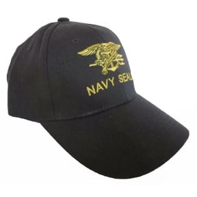 Baseball cap Navy Seals Black - Fostex Garments