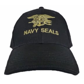 Baseball cap Navy Seals Black - Fostex Garments