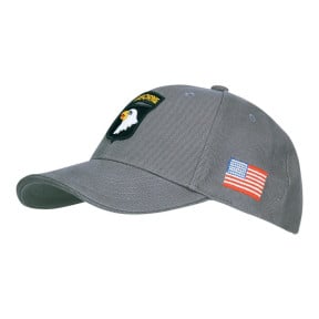 Baseball cap 101st Airborne Grey - Fostex Garments