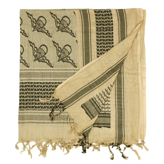 PLO sjaal Parawing Zwart/Coyote - 101 INC