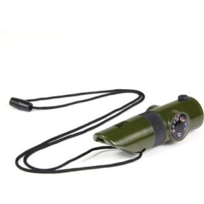Tactical whistle 7 in 1 Green - 101 INC