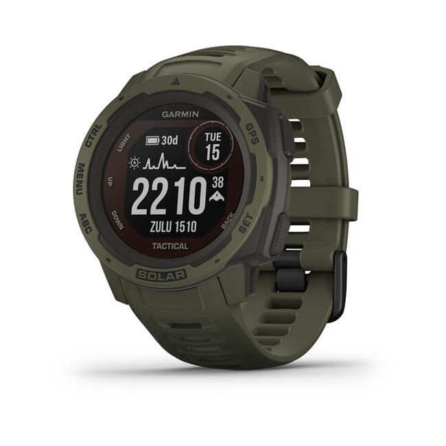 Zegarek Instinct Solar Zielony Tactical Edition - Garmin