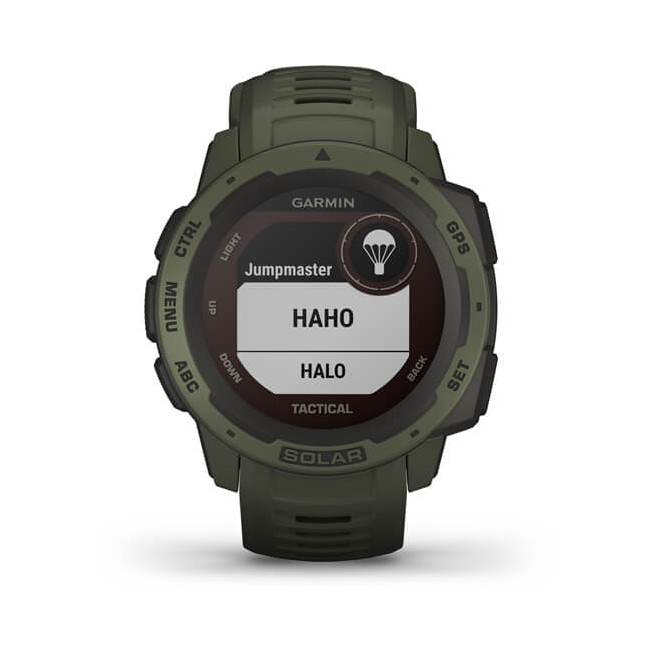 Montre Instinct Solar Vert Tactical Edition - Garmin