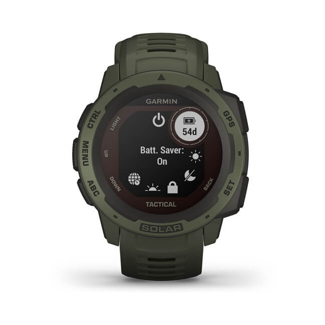 Montre Instinct Solar Vert Tactical Edition - Garmin