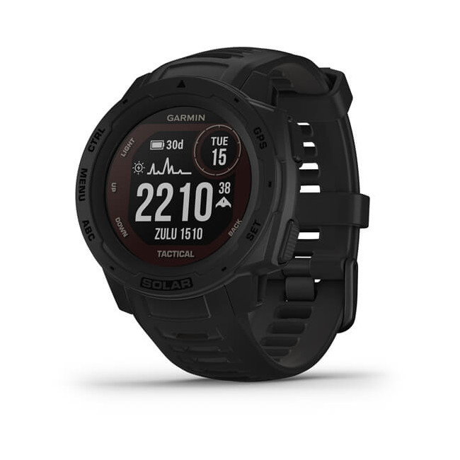 Instinct Solar Zwart Tactical Edition Horloge - Garmin