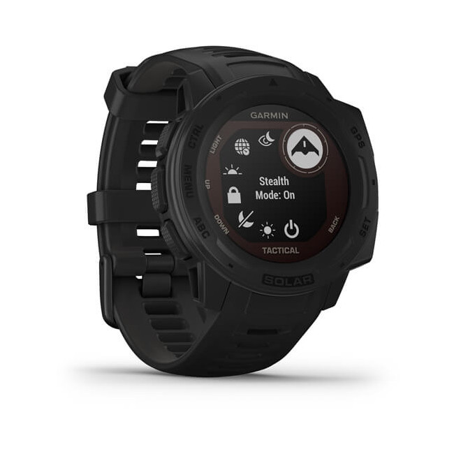 Montre Instinct Solar Noir Tactical Edition - Garmin