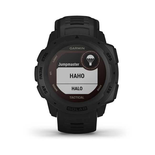 Garmin Instinct Solar Schwarz Tactical Edition Uhr