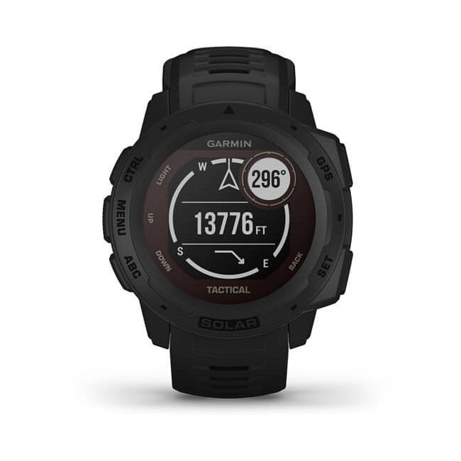 Instinct Solar Schwarz Tactical Edition Uhr - Garmin
