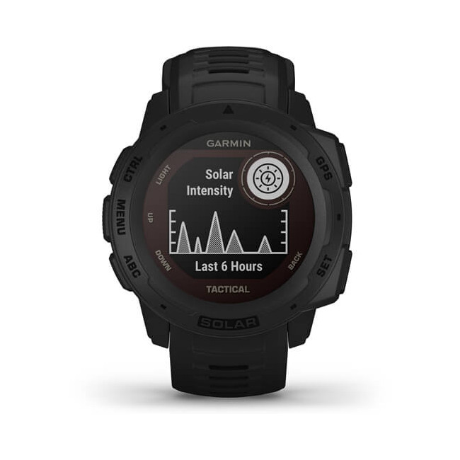 Montre Instinct Solar Noir Tactical Edition - Garmin
