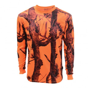 T-shirt z długimi rękawami Ghostcamo Blaze-black - Percussion