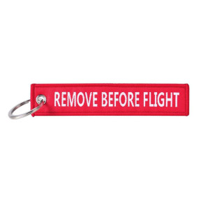 Schlüsselanhänger Remove Before Flight (doppelseitig) - Fostex Garments