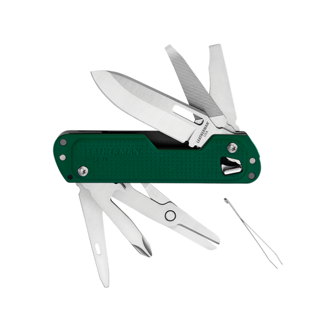 Multifunctioneel zakmes T4 Groen - Letherman
