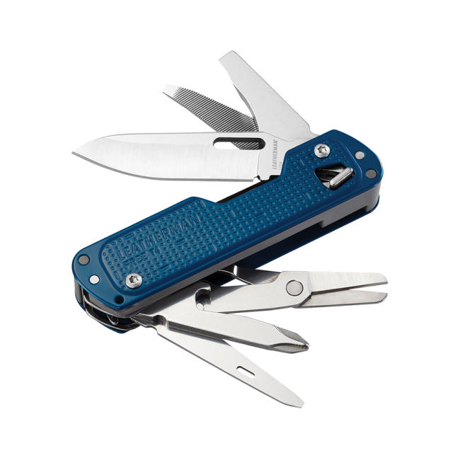 Multifunctioneel zakmes T4 Blauw - Leatherman