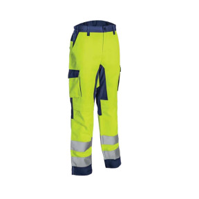 Pantalon haute visibilité HIBANA Jaune et Marine - Coverguard