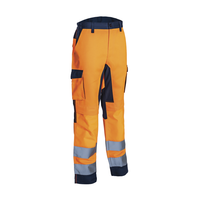 Pantalon haute visibilité HIBANA Orange et Marine - Coverguard