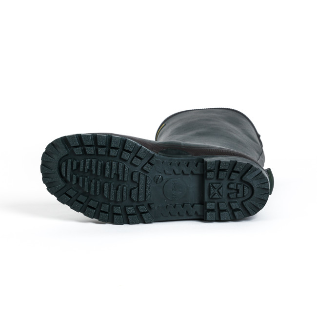 Bottes caoutchouc Vert Forêt 100% main + doublure Néoprène avec insert acier - GoodYear